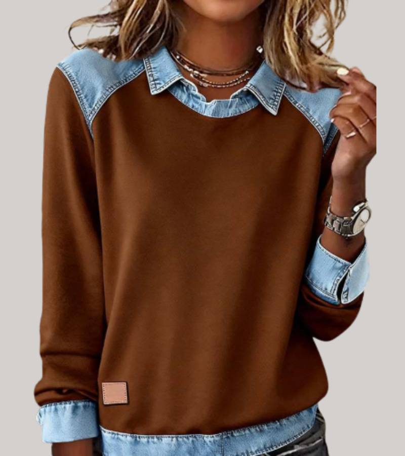Rosalie™ — Top maille chic moderne