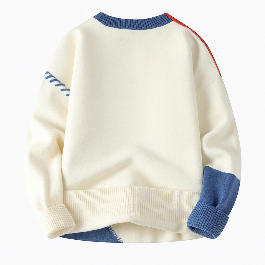 Artyn™ | Le pull patchwork moderne pour un style affirmé