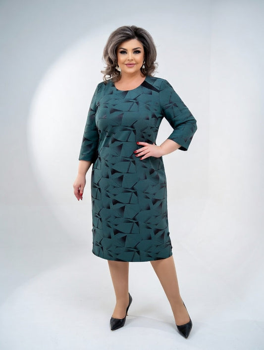 Adréliane™ — Robe élégante structurée confortable intemporelle