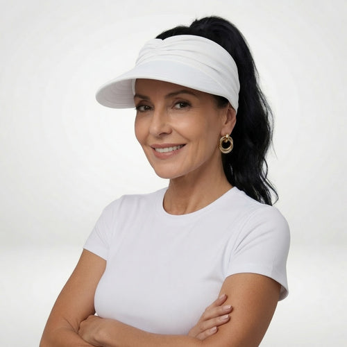 Solarine™ — Visière soleil sport chic protection estivale