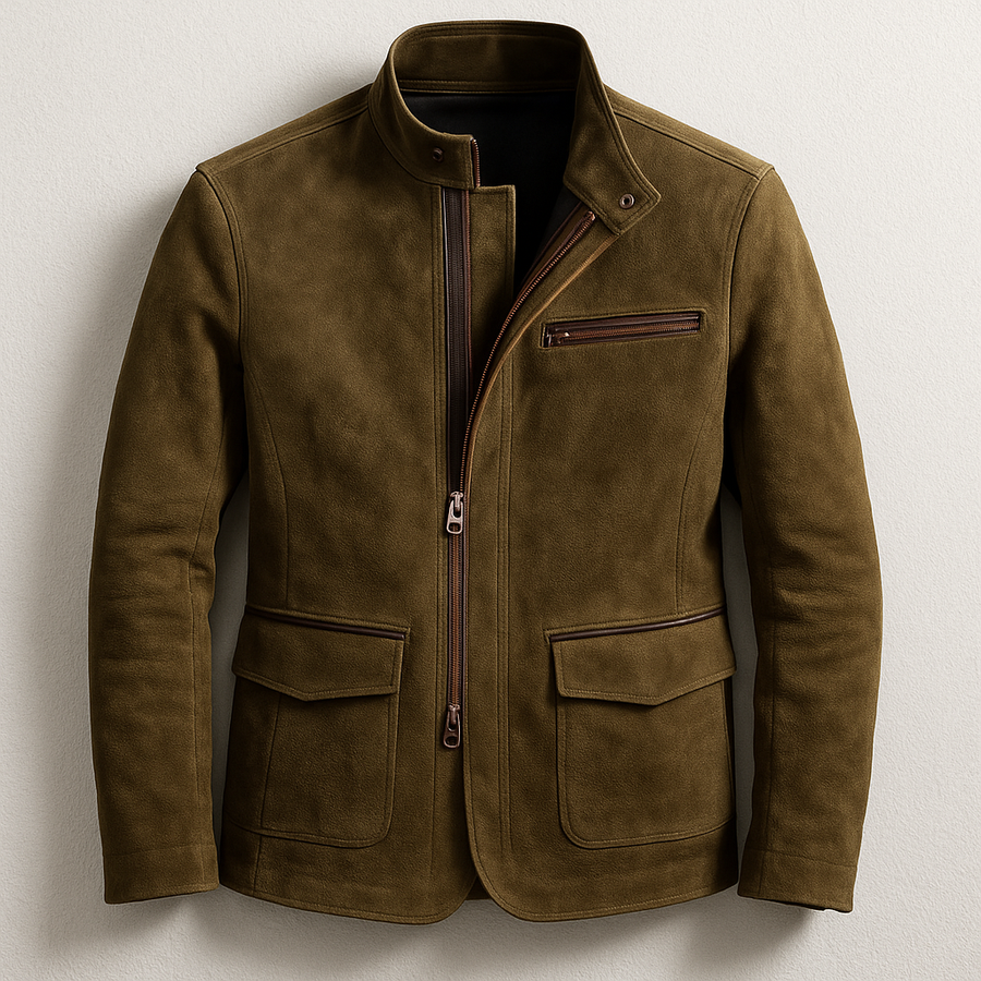 Laurent™ | Veste de Terrain Élégante – Style Authentique et Intemporel
