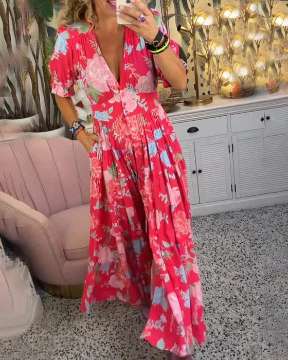 Sicile — Robe d’été fluide et élégante