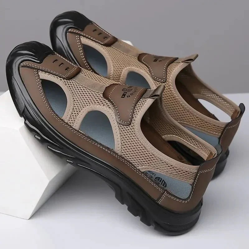 LÉONARDE™ | Sandales Orthopédiques Respirantes pour Homme